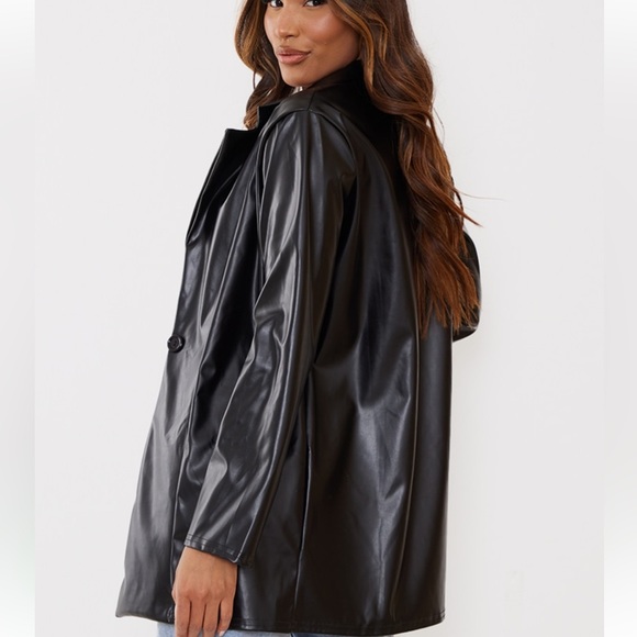 Pretty Little Thing - Black Jacket XL very condition never used - Picture 2 of 6